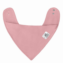 The Ollie baby bib Maunie close-up shows soft breathable fabric gentle on newborn skin.