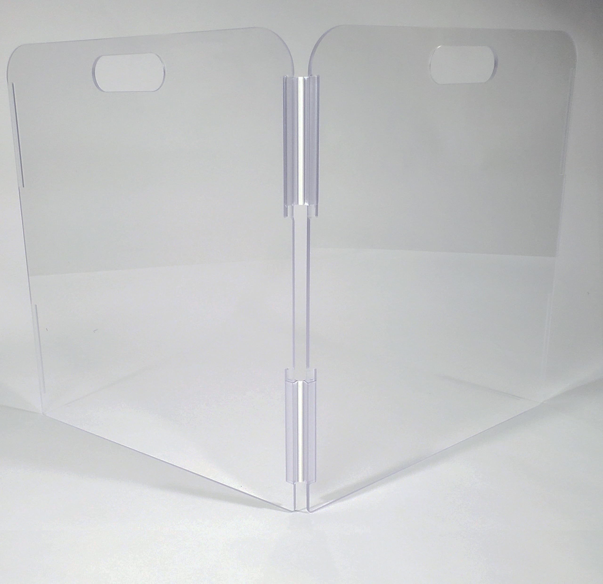 Therafin Pet Barrier two panel gate provides unobstructed view while restricting pet access