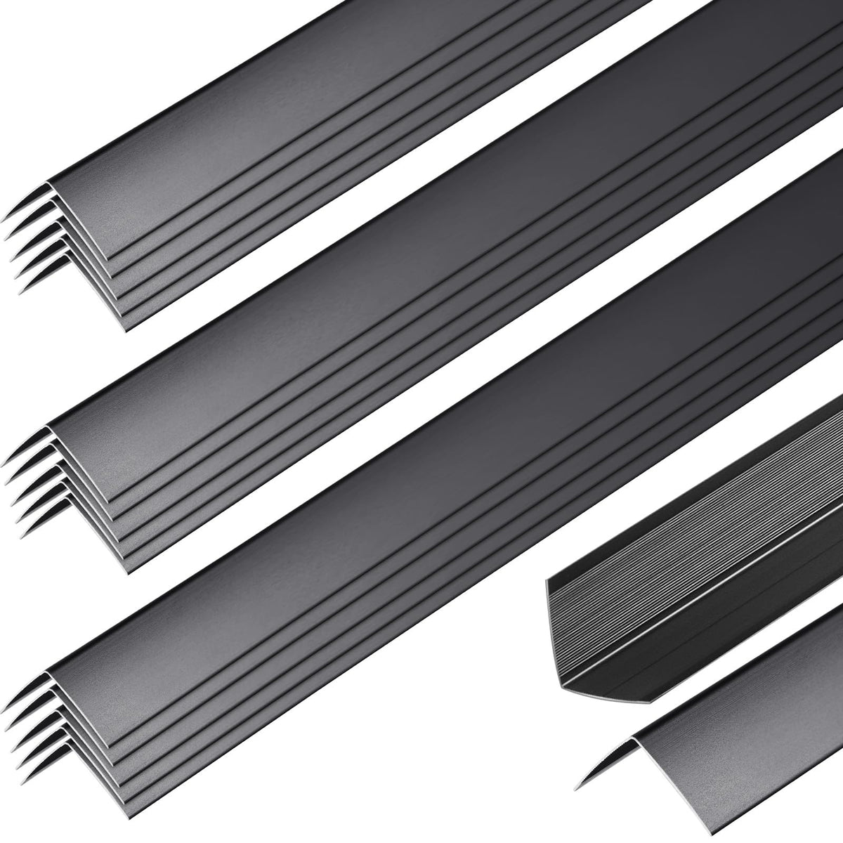 Therwen 30pcs aluminum corner guards pack for durable edge protection.
