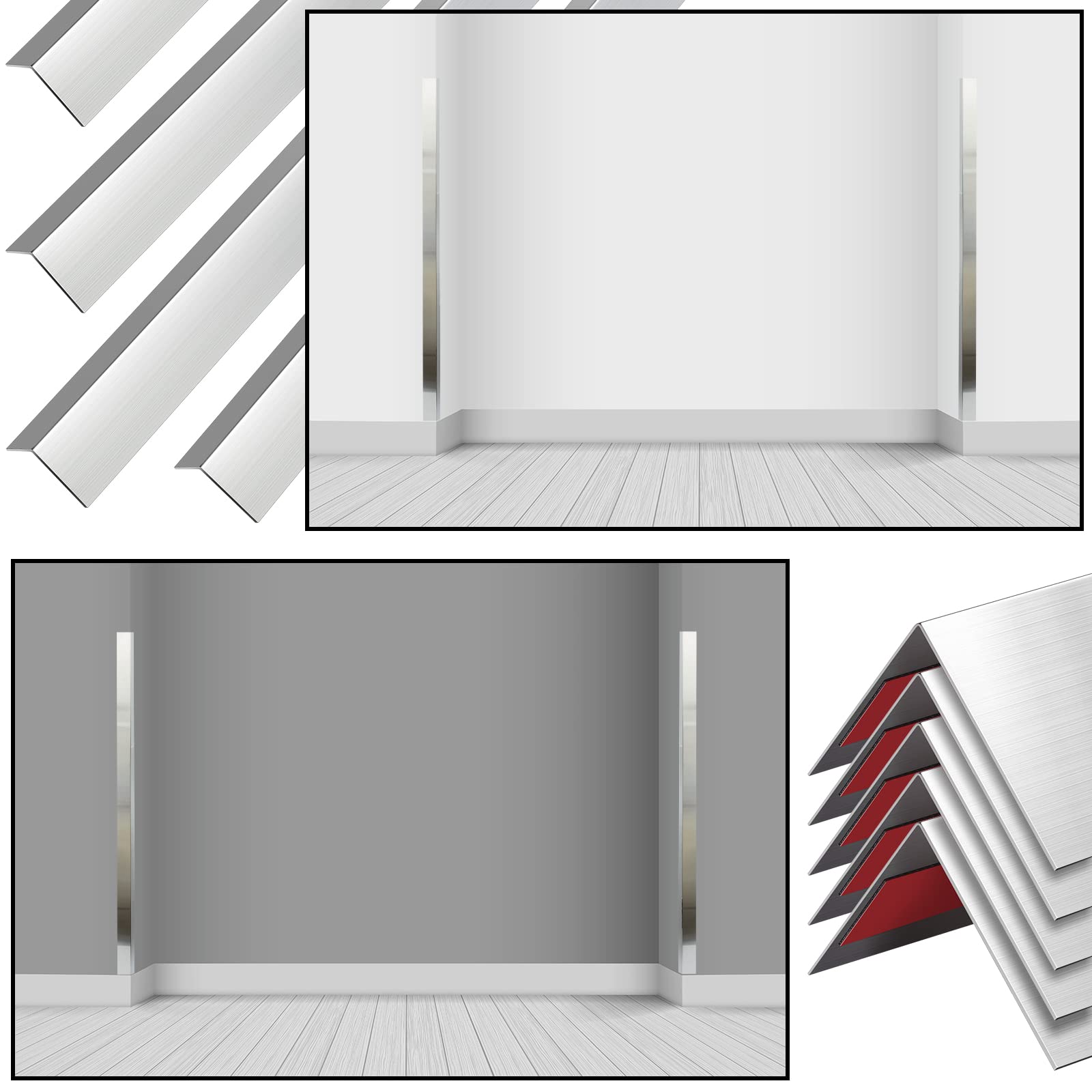 Therwen commercial kitchen and dining spaces use corner guards to prevent wall damage