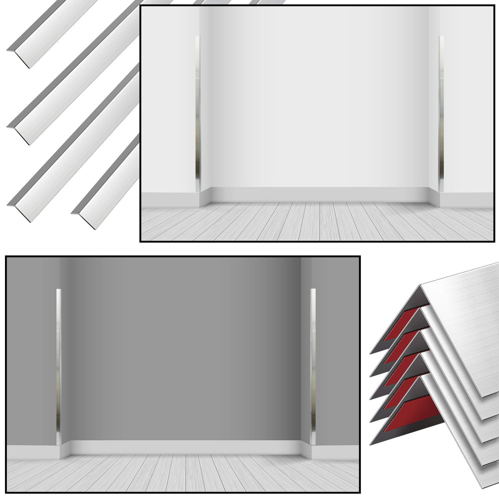 Therwen corner guard thin profile preserves wall aesthetics while protecting corners.