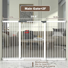 THEYFIRST anti-slip pedal gate keeps stability and reduces trips.