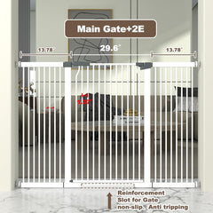 THEYFIRST cat gate opening mode for easy daily access and flexible containment.