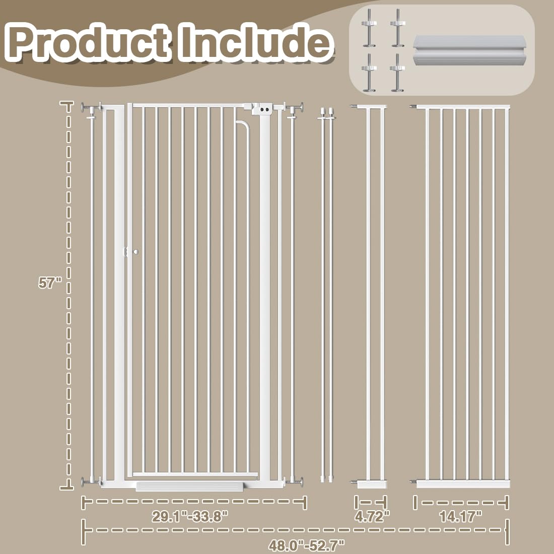 THEYFIRST densification rods reinforce ends for snug fit in uneven spaces.