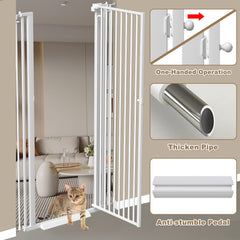THEYFIRST gate extension kit widens openings for wider doorways and stairs.