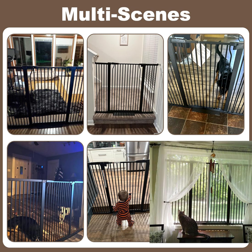 THEYFIRST indoor-dog-gate-use-case demonstrates versatile home use.
