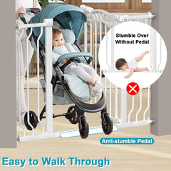 THEYFIRST pressure-mounted gate demonstrates tool-free setup and secure tension balance.