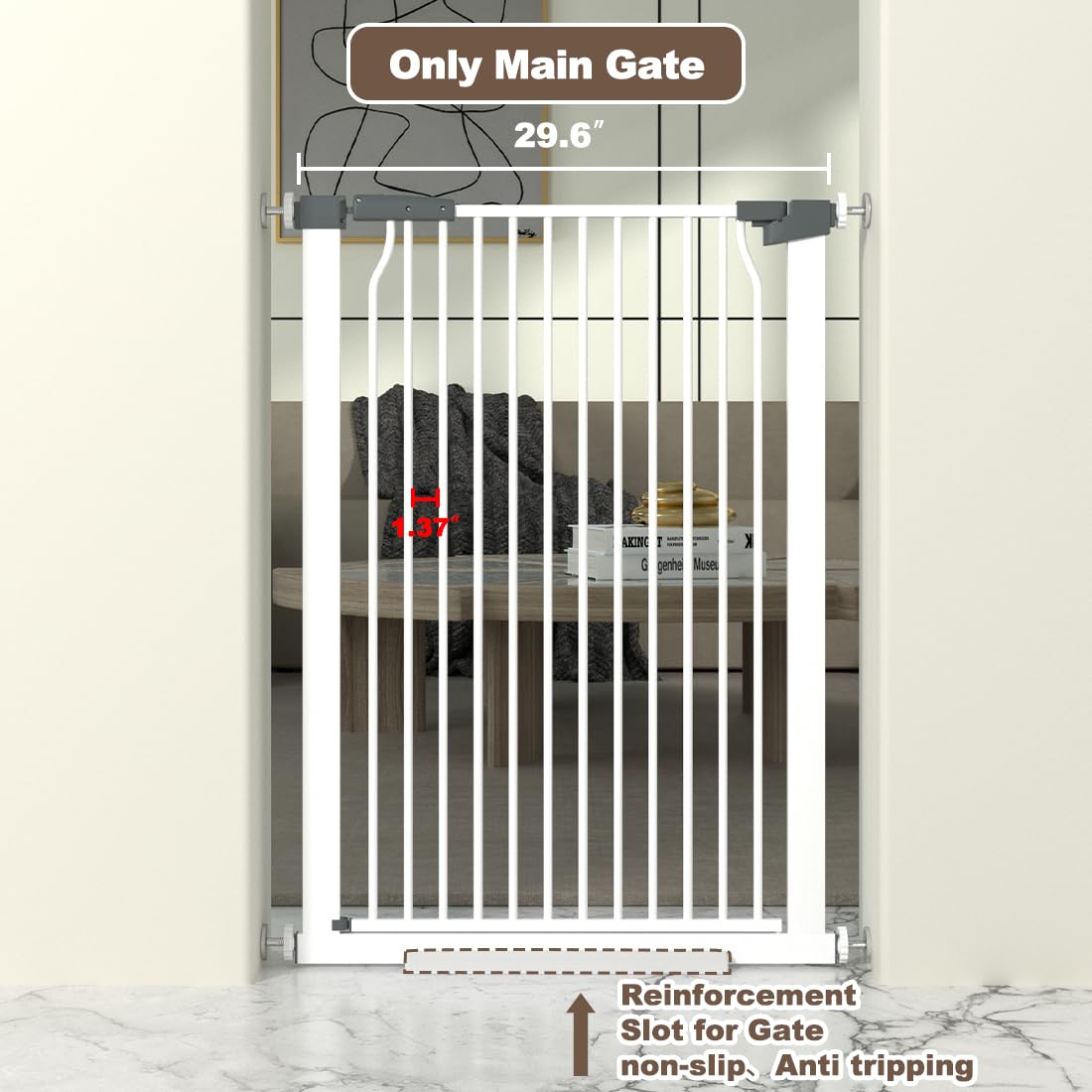 THEYFIRST pressure-mounted installation demonstrates tool-free setup