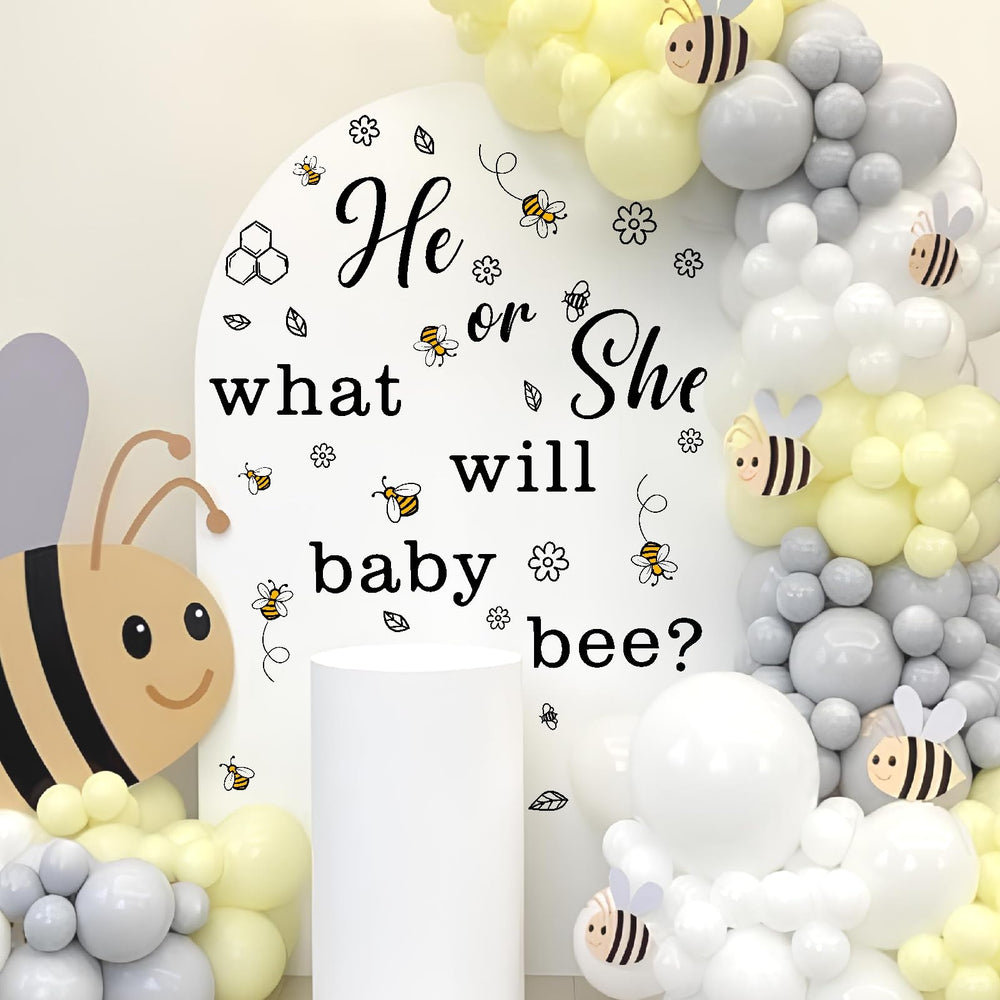 THEYGE Party Decal Collection adds cohesive bee-theme accents across spaces.