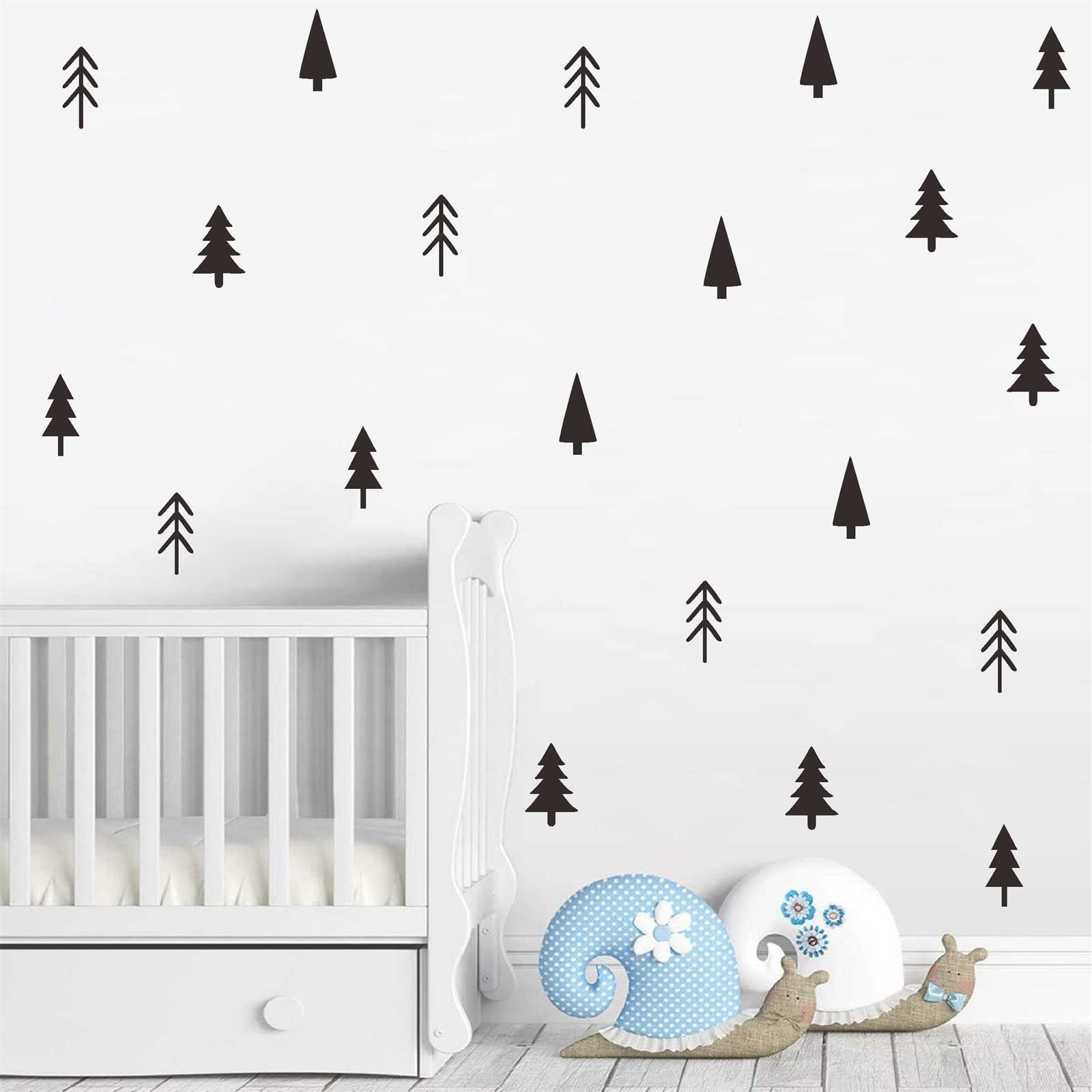 THEYGE tree wall decal application on window or door is simple and repositionable.
