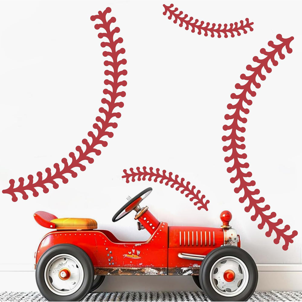 THEYGE wall decal installation guide image illustrates easy peel-and-stick process