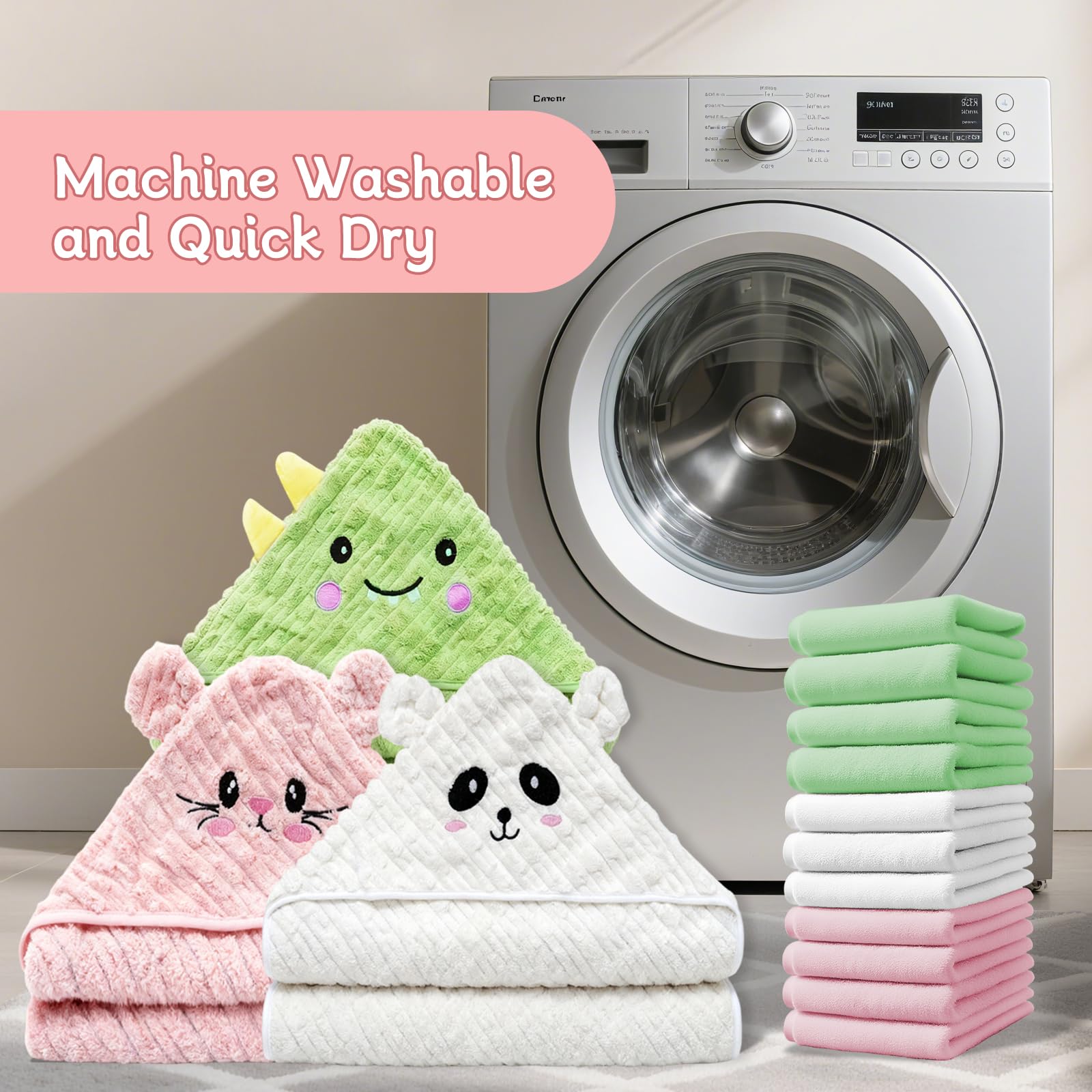 Thickened baby towels set gift-packaging — ready-to-gift presentation for new parents