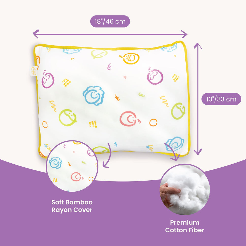 THINK GOOD TOTS bed-time snuggle with this pillow boosts toddler security