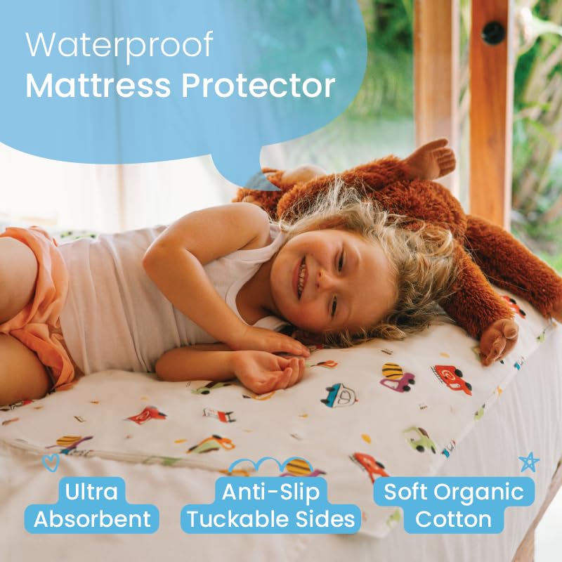 THINK GOOD TOTS non-slip back keeps pad in place all night.