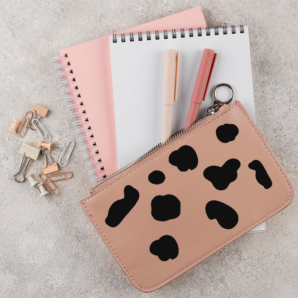 Thinp cow print stickers packaging reveals 340 pieces across 10 sheets for ample decorating.