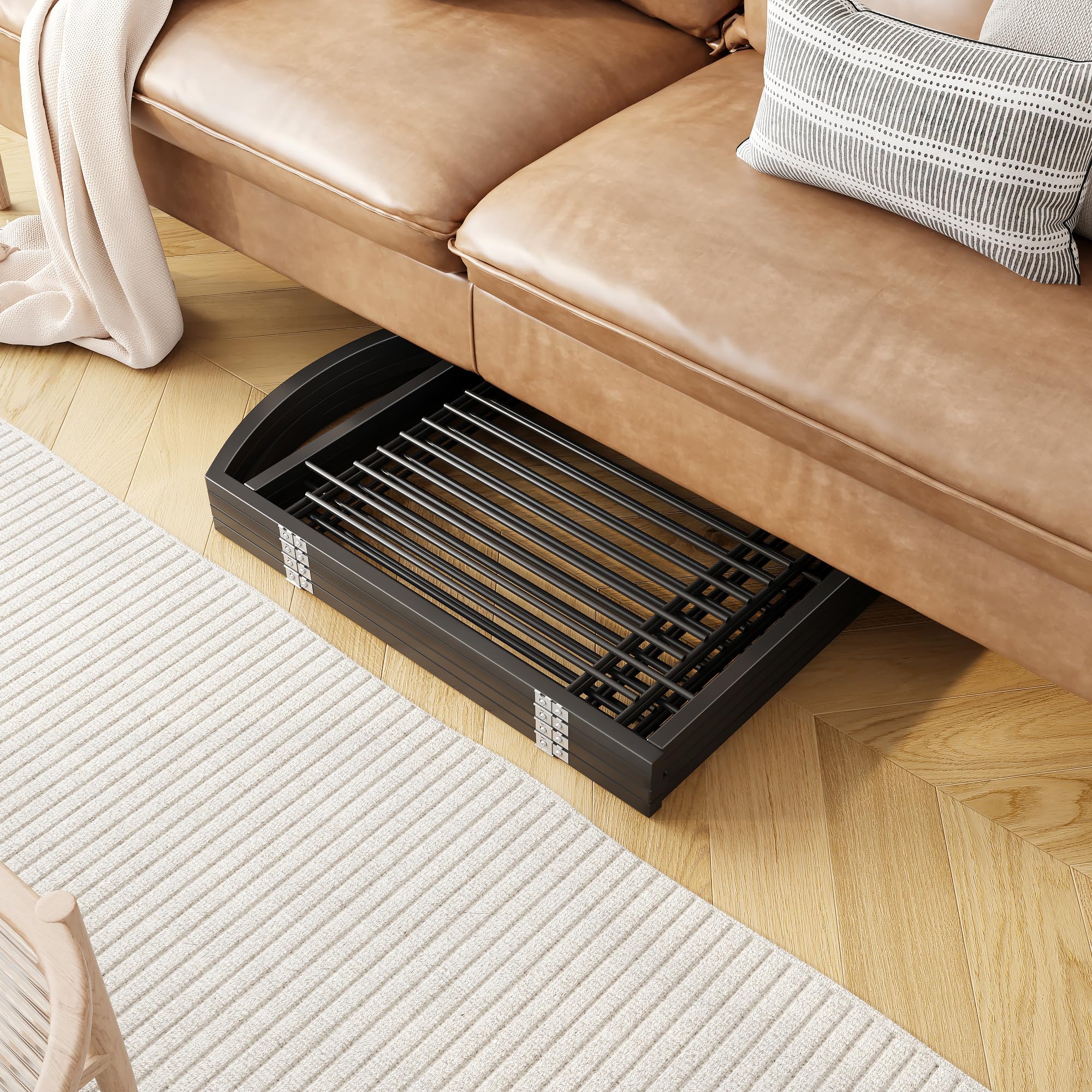 THKKY multi-use dog fence adapts for doors, stairs, and rooms.