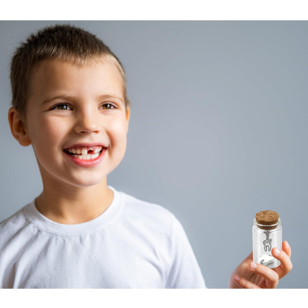 Thootyriaf compact-size tooth box fits neatly on a shelf