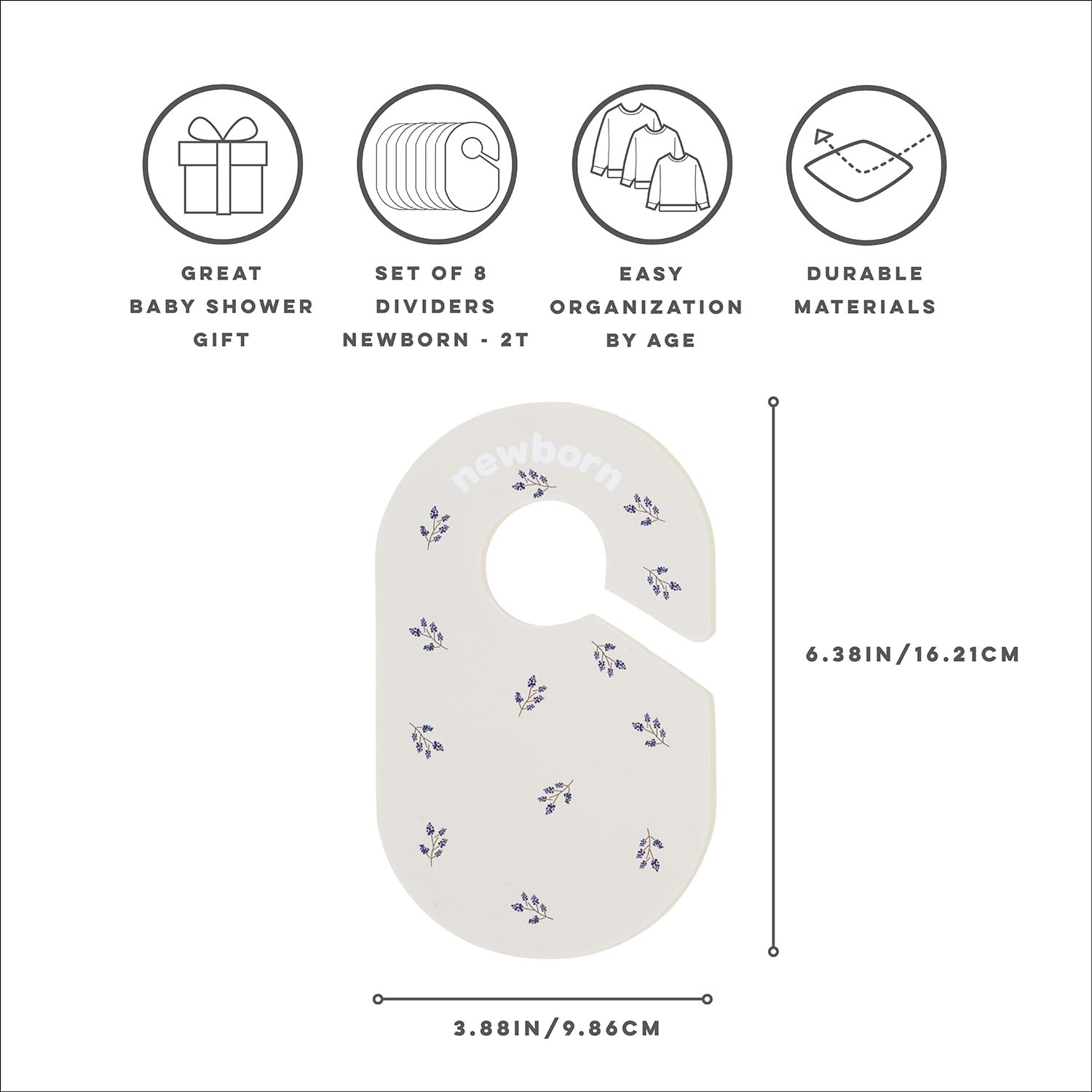 Three Sprouts blueberry soft nordic colors blend with nursery decor for cohesive styling.