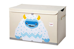 Three Sprouts large toy chest with lid open for organized playroom storage