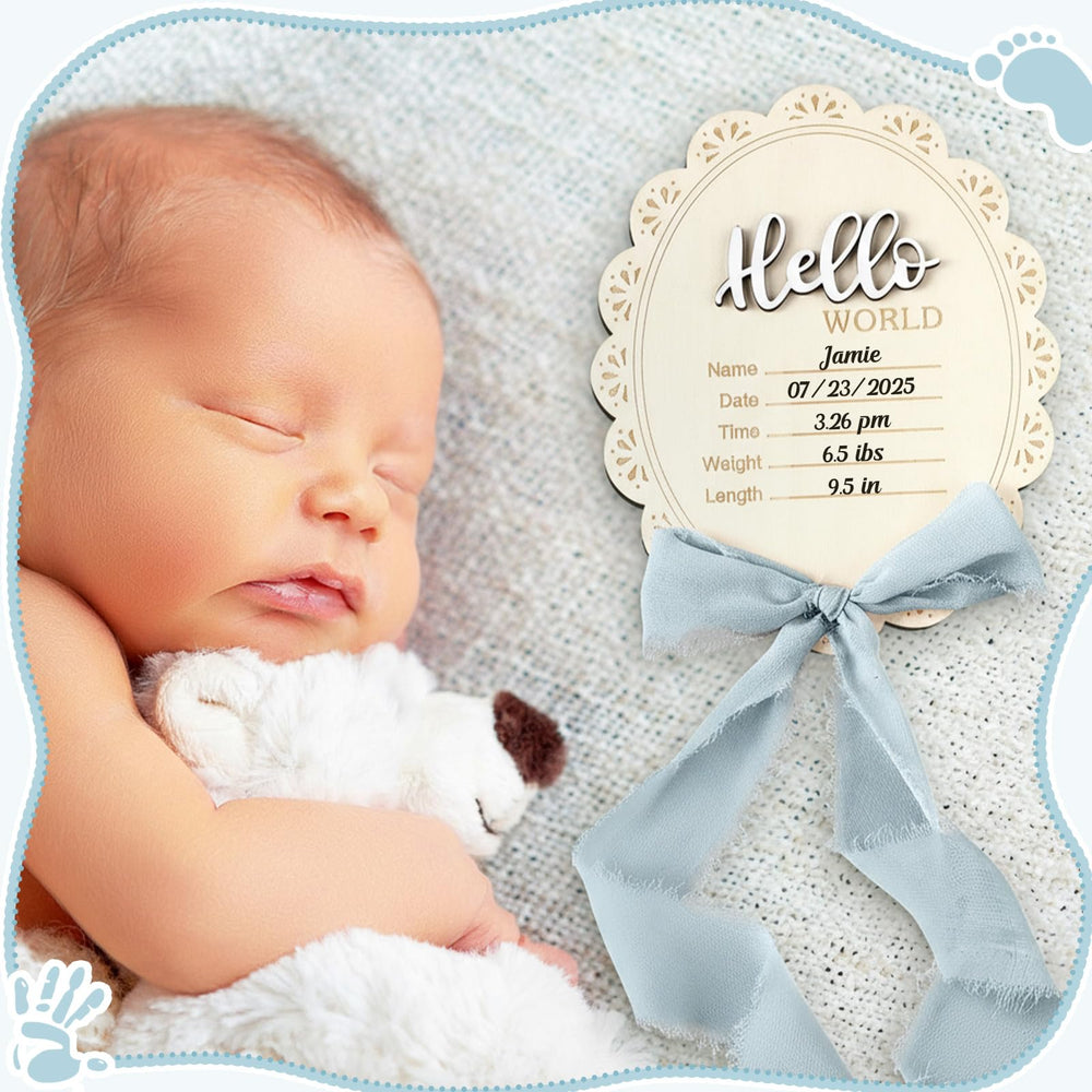 Threehoney baby announcement sign marker pen smooth labeling and use