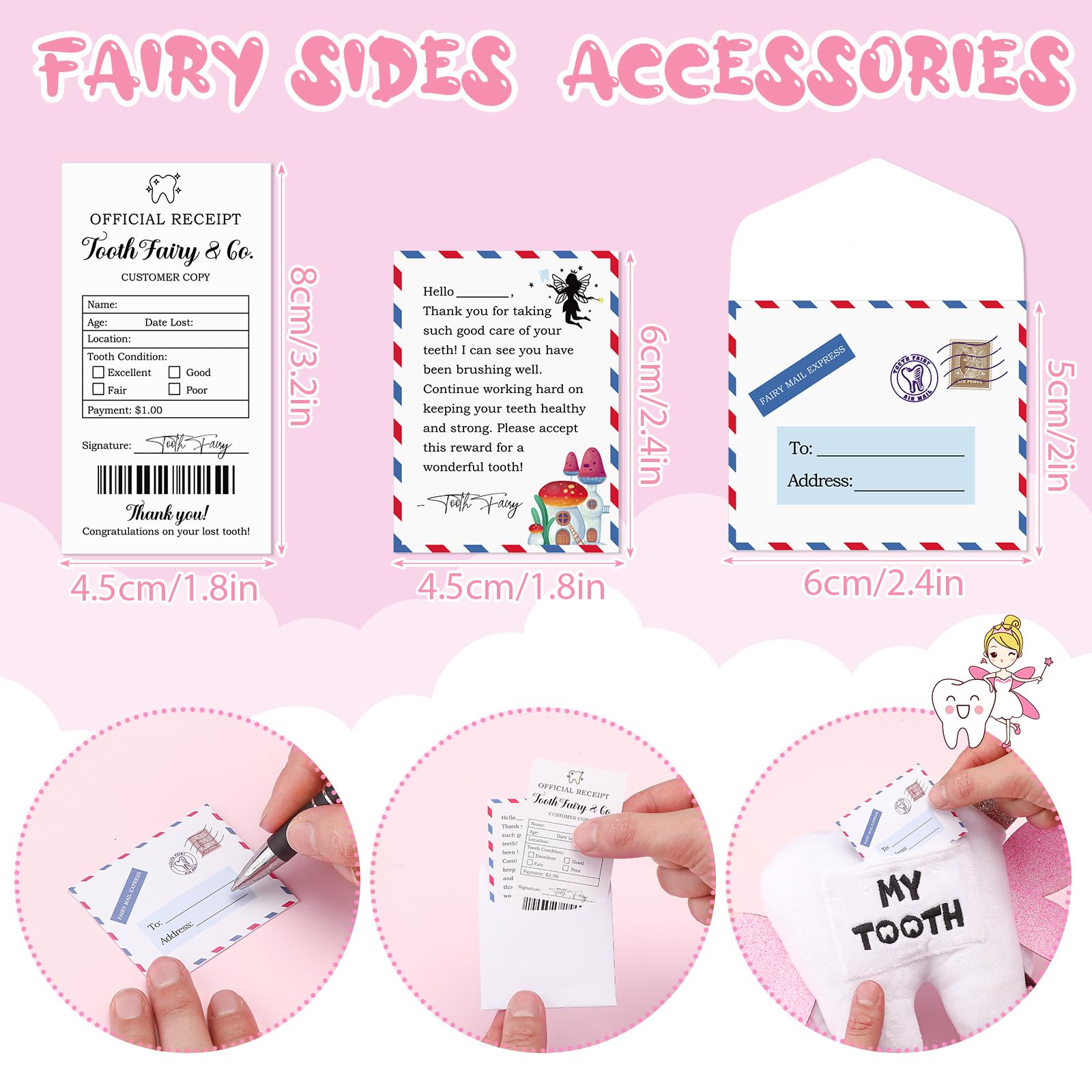 Threehoney Fairy Glitter bottle image showcases sparkling decor to enhance magical tooth-night rituals.