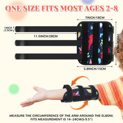 Threlaco elbow-guard with adjustable straps, comfortable for daily wear.