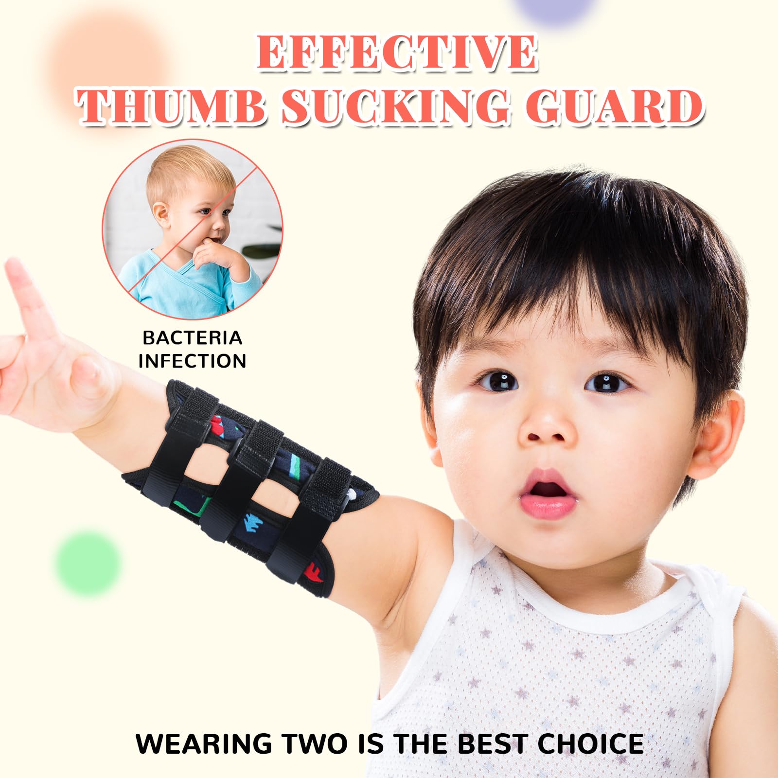 Threlaco elbow guard on arm, supports safe activities and reminder.