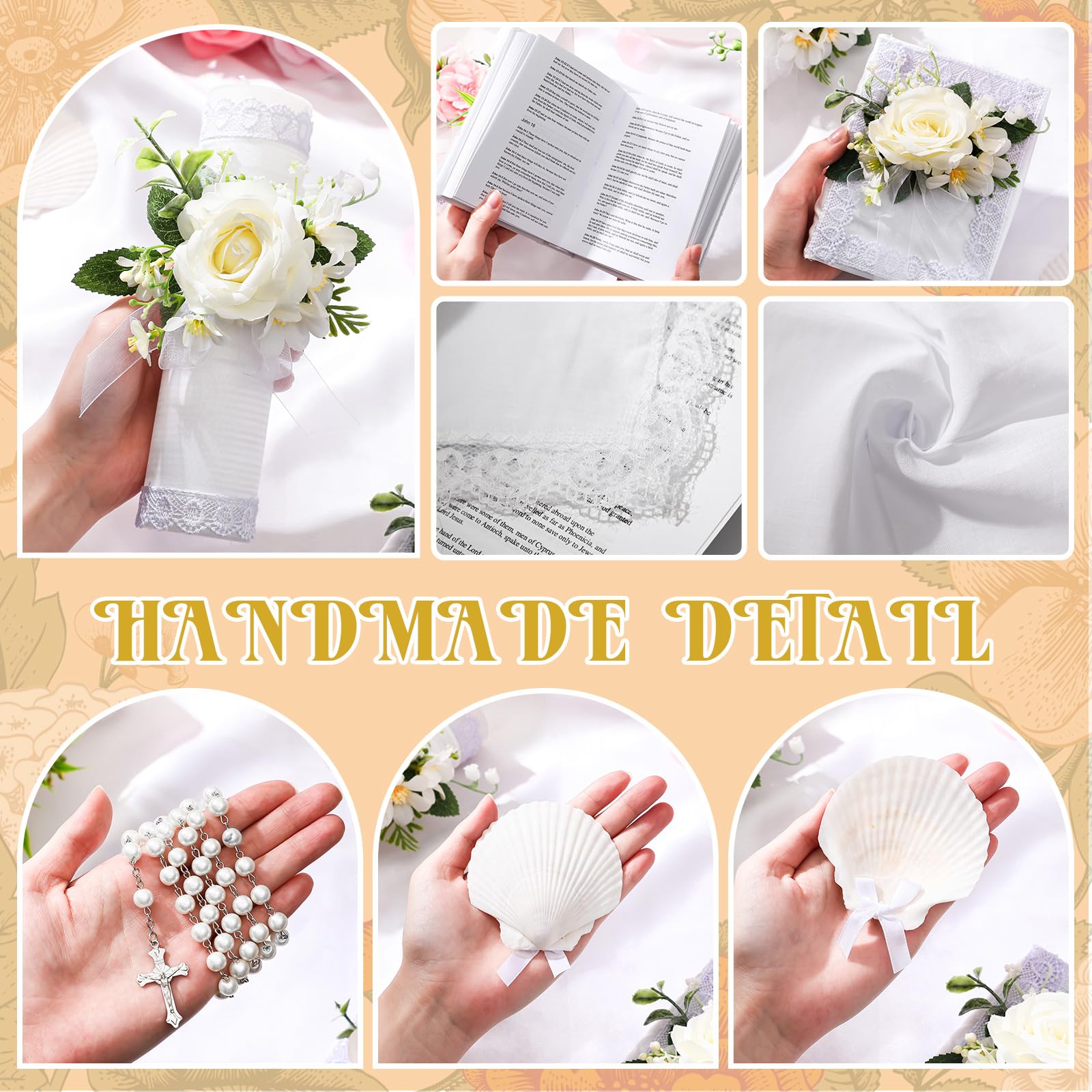 Threlaco window gift box showing portable baptism keepsake presentation