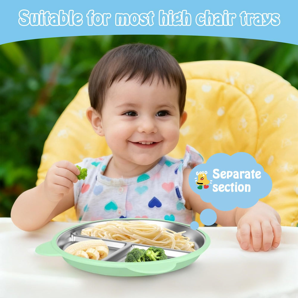 Thrseely heat-resistant design keeps meals warm and safe to touch.