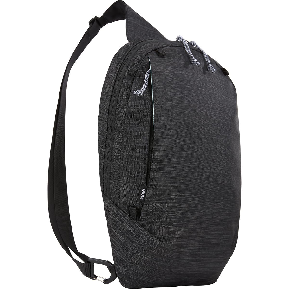 Thule Sapling Sling Pack attached to the carrier for expanded adventure storage