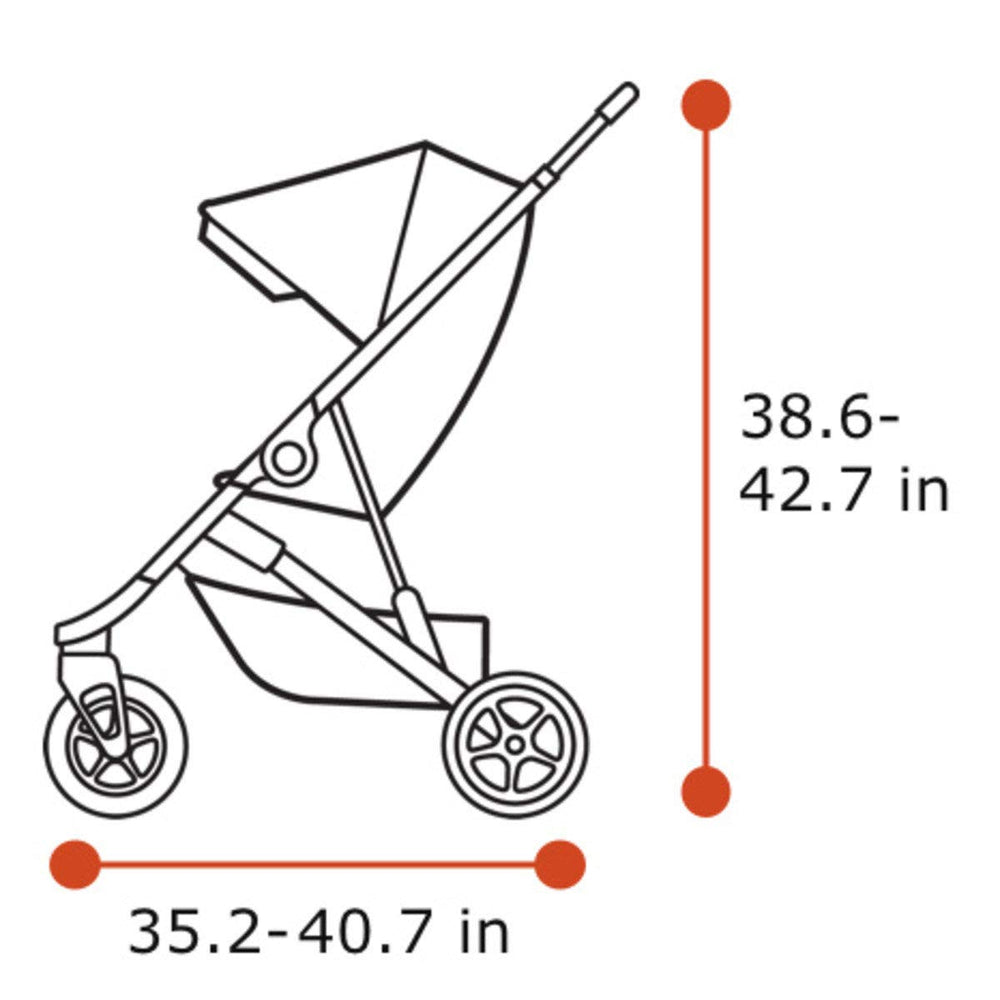 Thule Spring Stroller Disney size compatibility ensures easy travel.