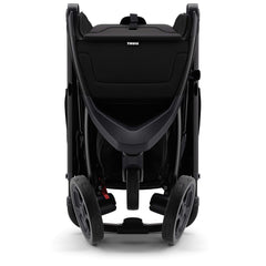 Thule Spring Stroller vented-canopy offers shade with breathable mesh.