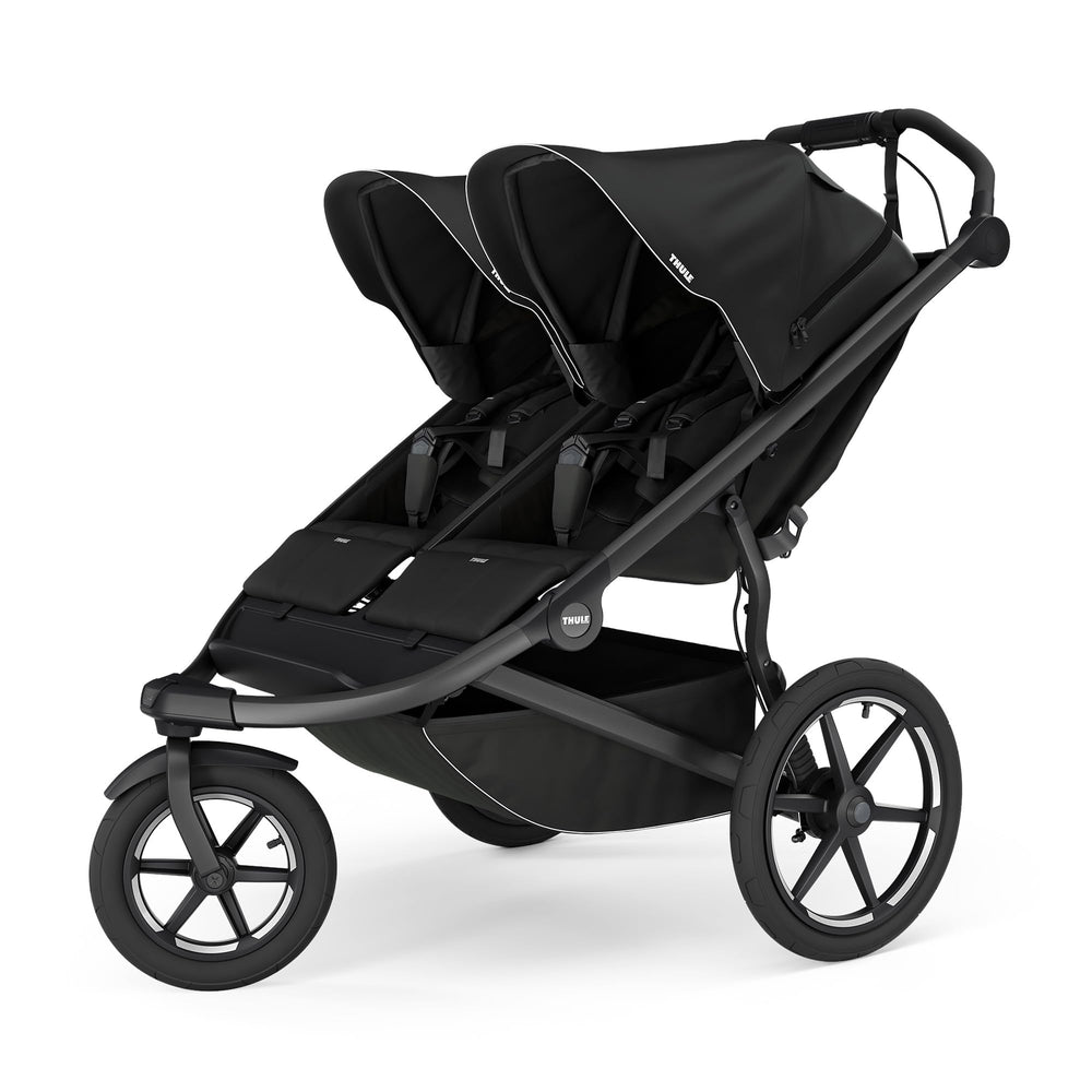 Thule Urban Glide 3 Double front view for easy two-child strolls.