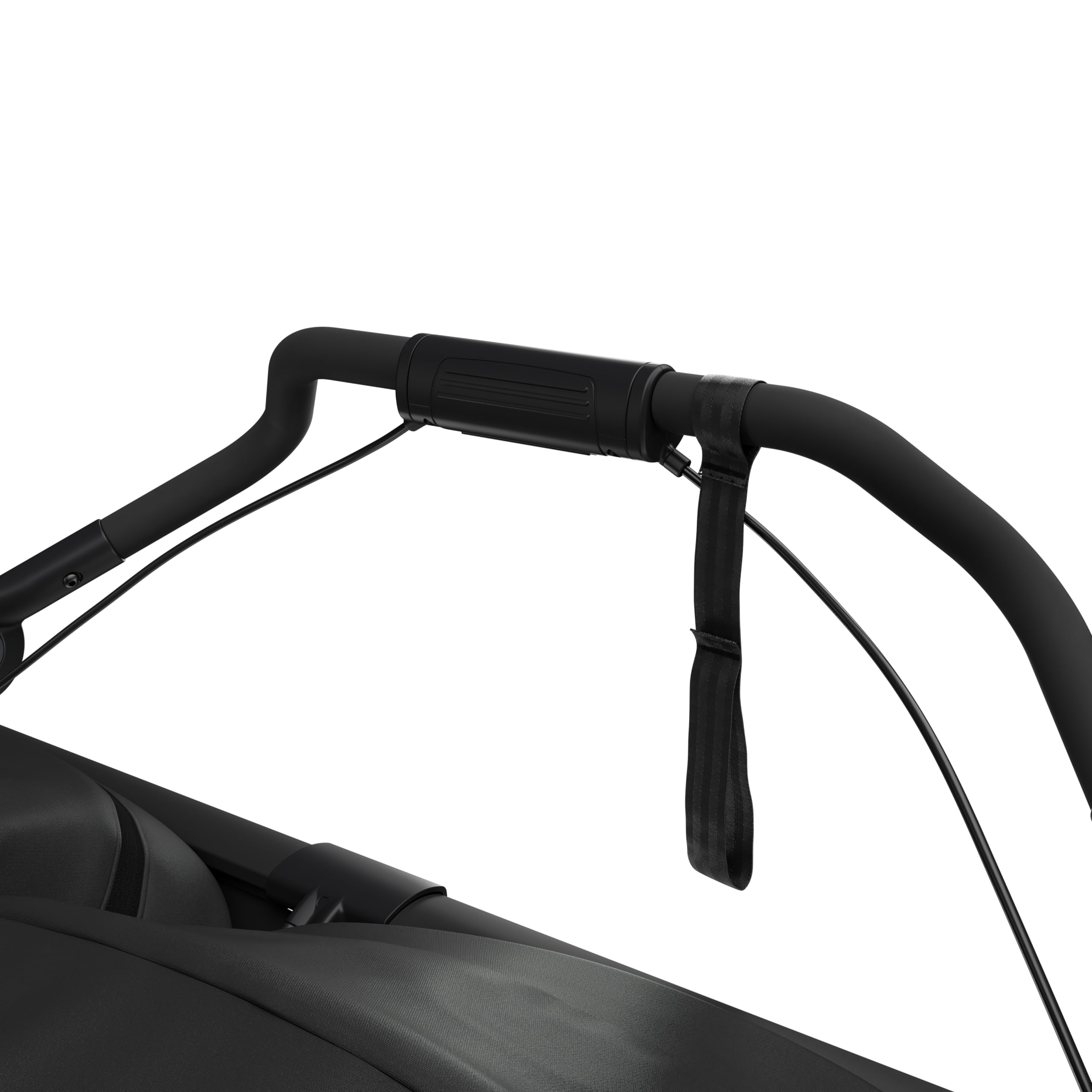 Thule Urban Glide 3 Double reflective canopy improves visibility in low light.