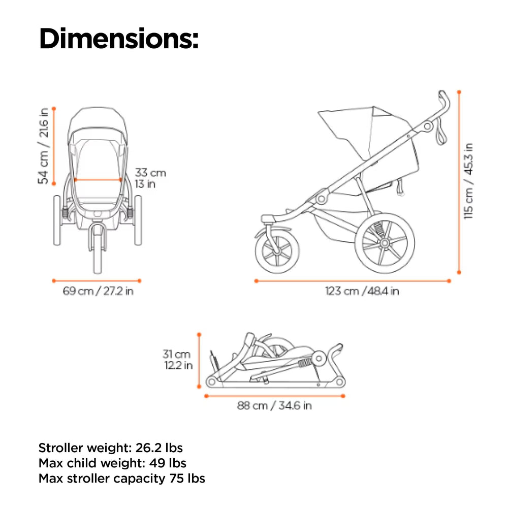 Thule Urban Glide 3 newborn to toddler ride demonstrates versatile family use.