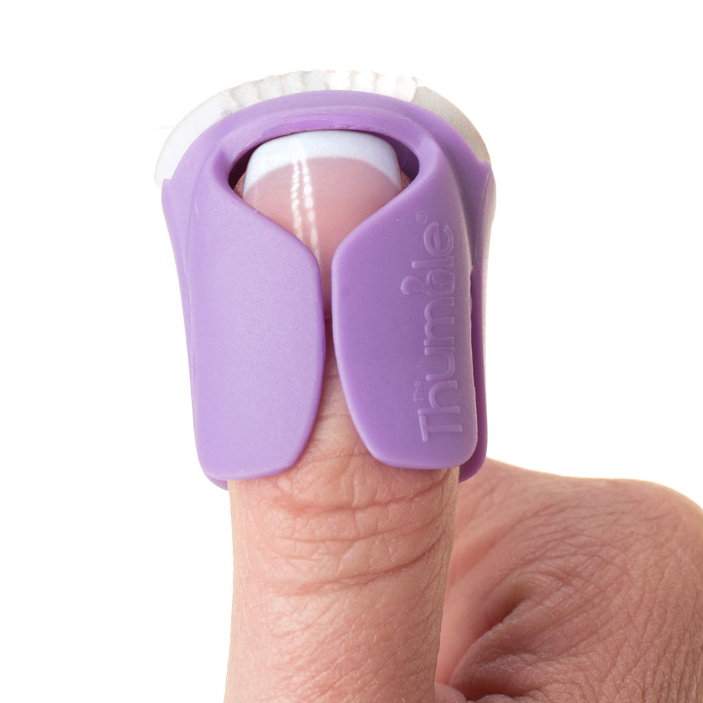 Thumble New Baby files snap-off set enables quick, safe nail care from birth
