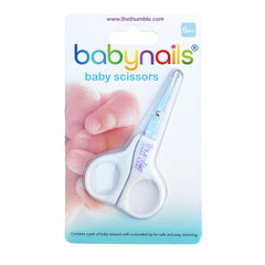 Thumble Baby Nails scissors with rounded tips for safe newborn trimming