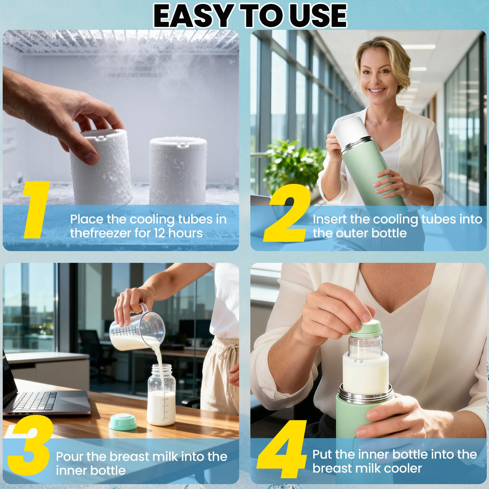 THXDONEX dishwasher-safe inner bottles simplify cleanup after busy days