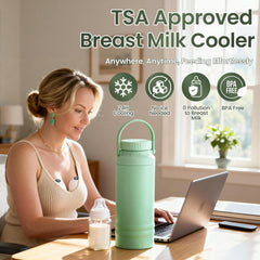 THXDONEX cooler dual-bottle setup for convenient feeding options