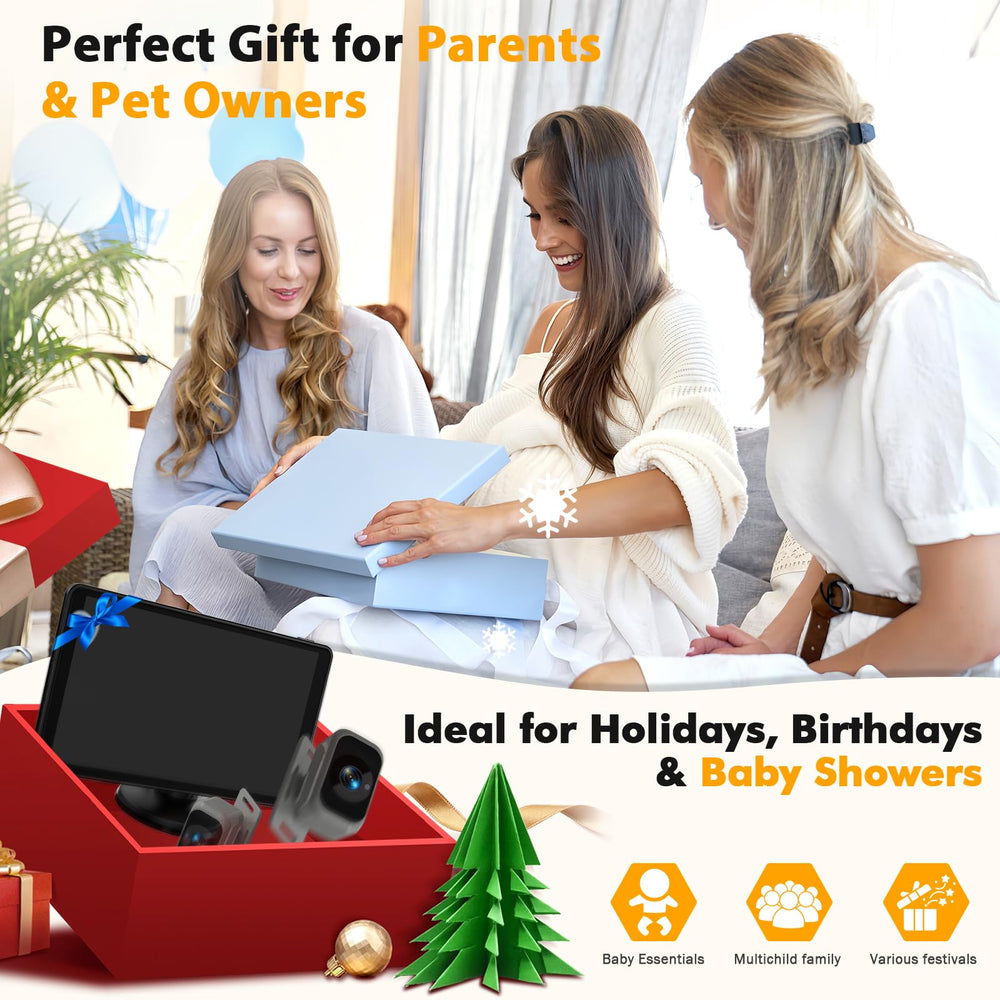 Thybro backseat monitor supports stress-free family road trips with real-time viewing.
