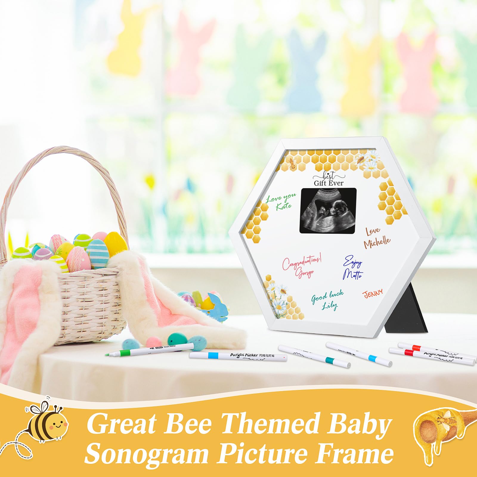 Thyle acrylic markers in bright colors for personalized guest messages