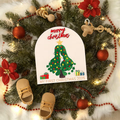 Family-friendly DIY footprint craft with safe materials and simple steps