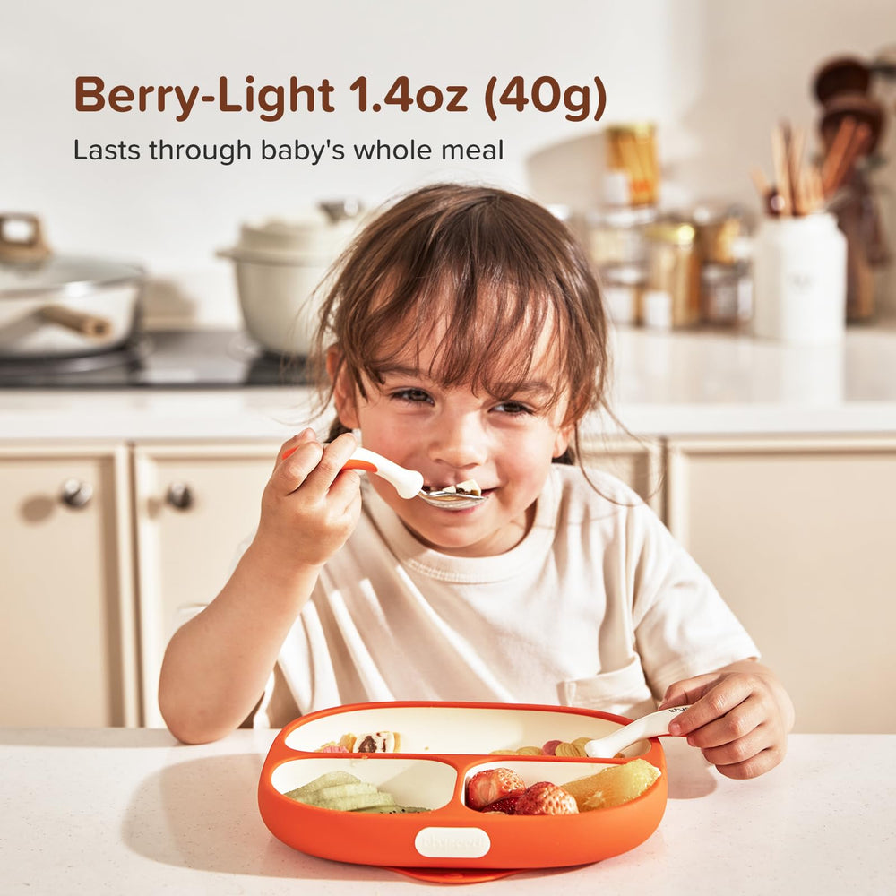 Thyseed baby-led weaning set supporting early feeding milestones.