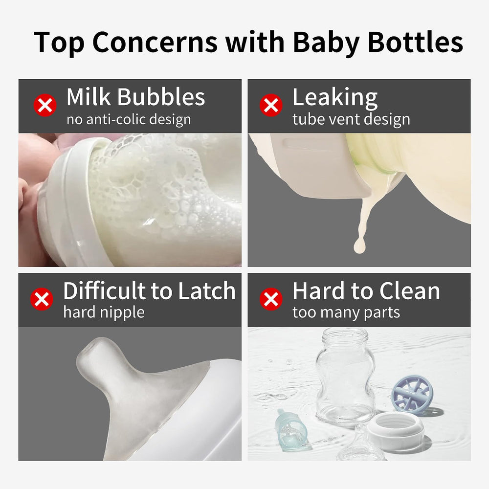 Thyseed glass sealed design prevents leakage during use