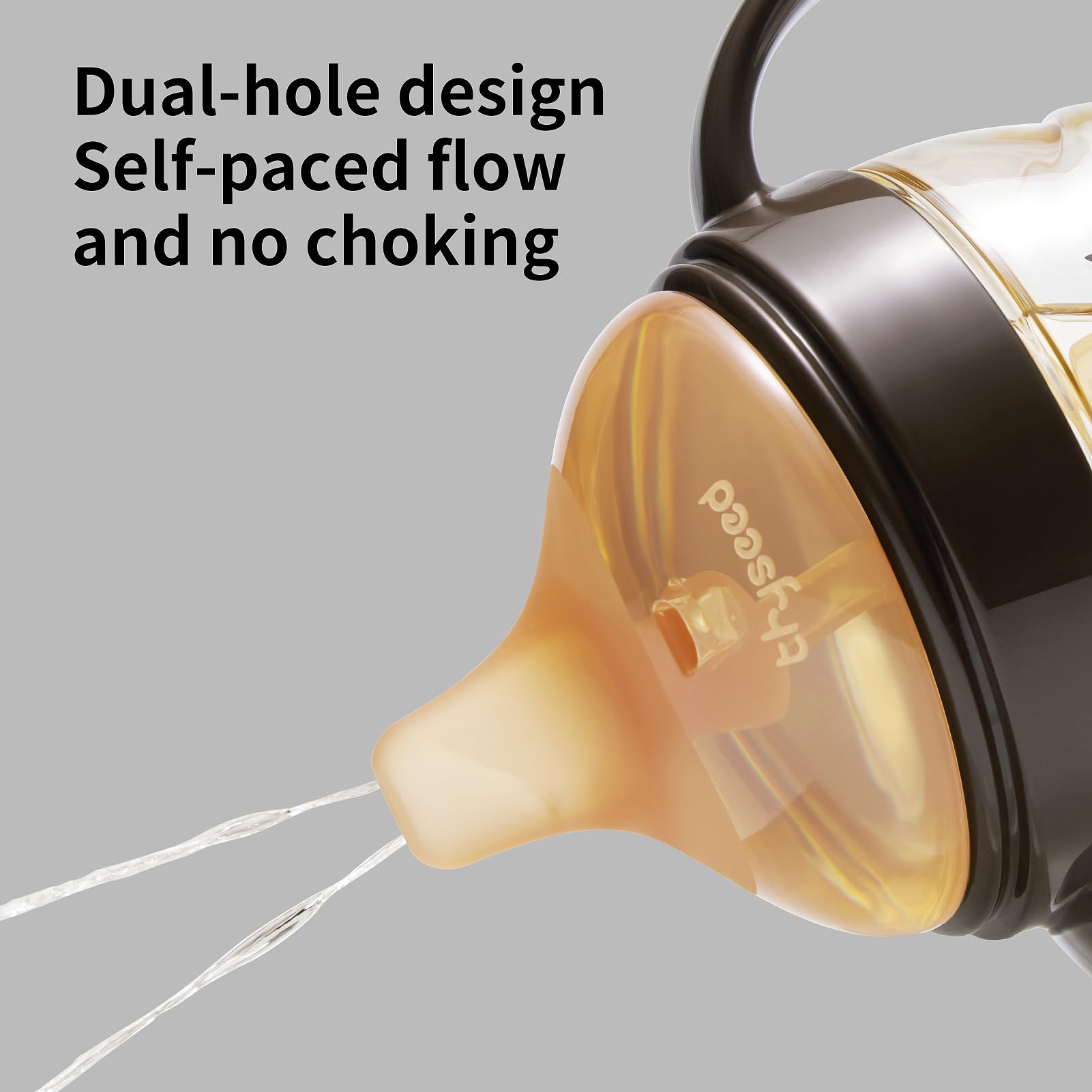 Thyseed PPSU body is BPA-free for safe daily use