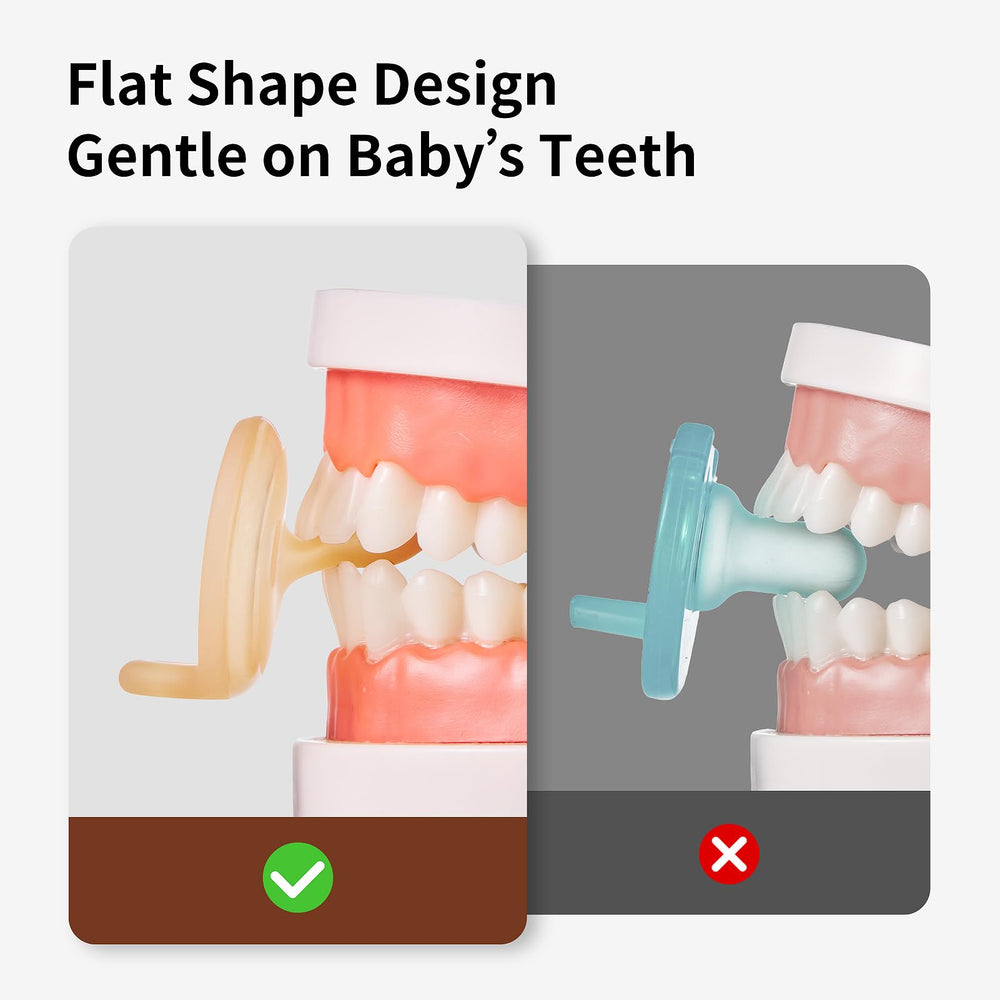 Thyseed baby-friendly pacifier ideal for breastfed babies and soothing sessions