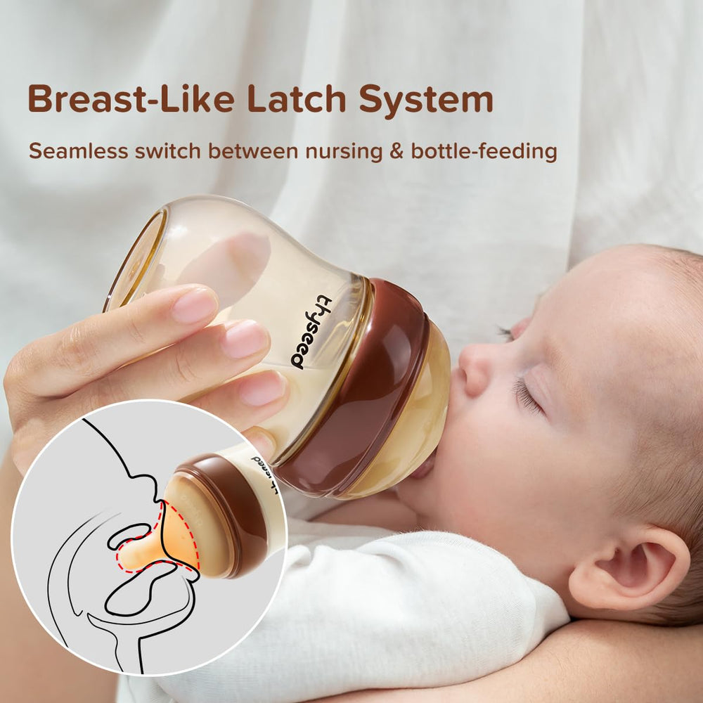 Thyseed close-up soft nipple highlighting comfortable latch