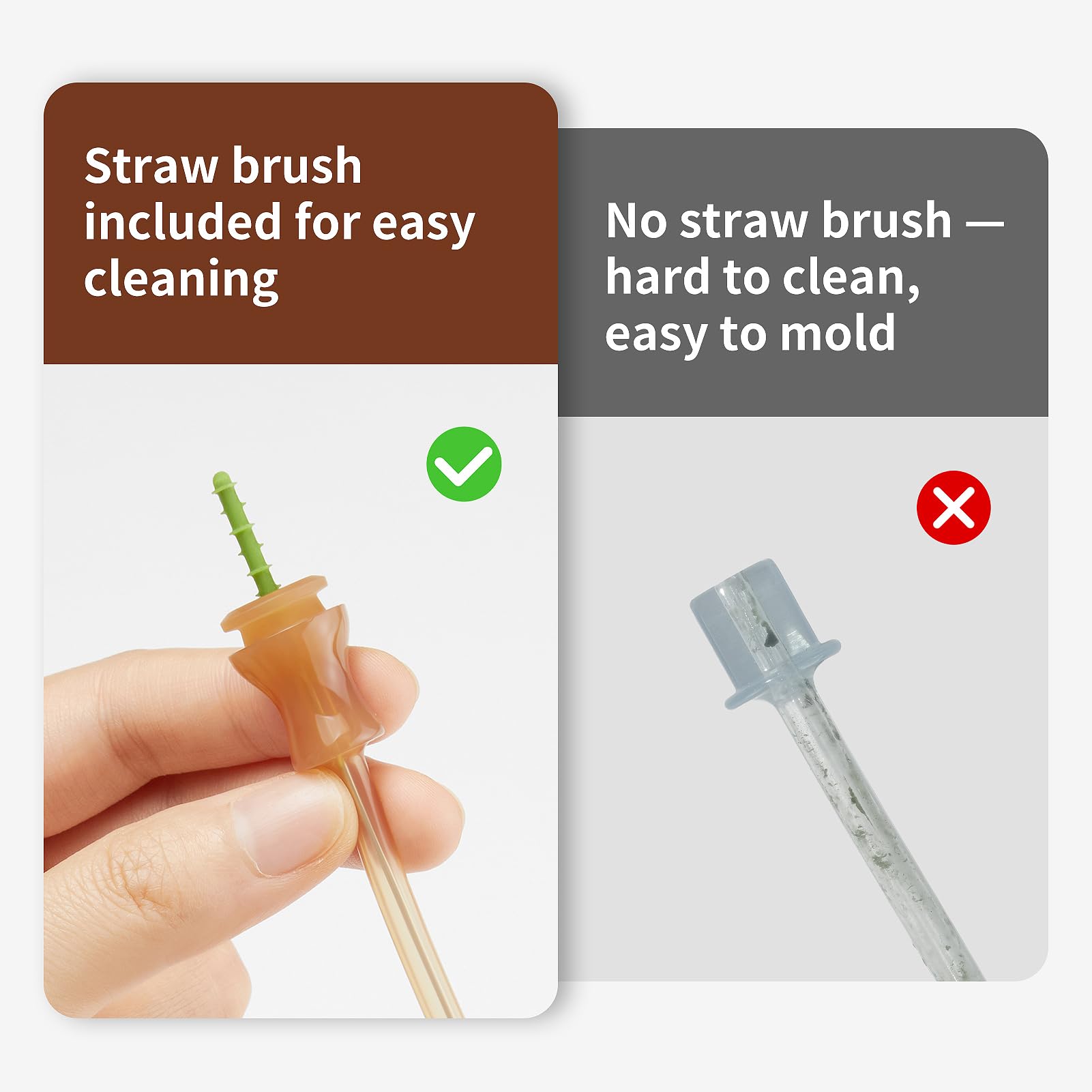 thyseed easy-clean wide-neck design aids simple hand washing