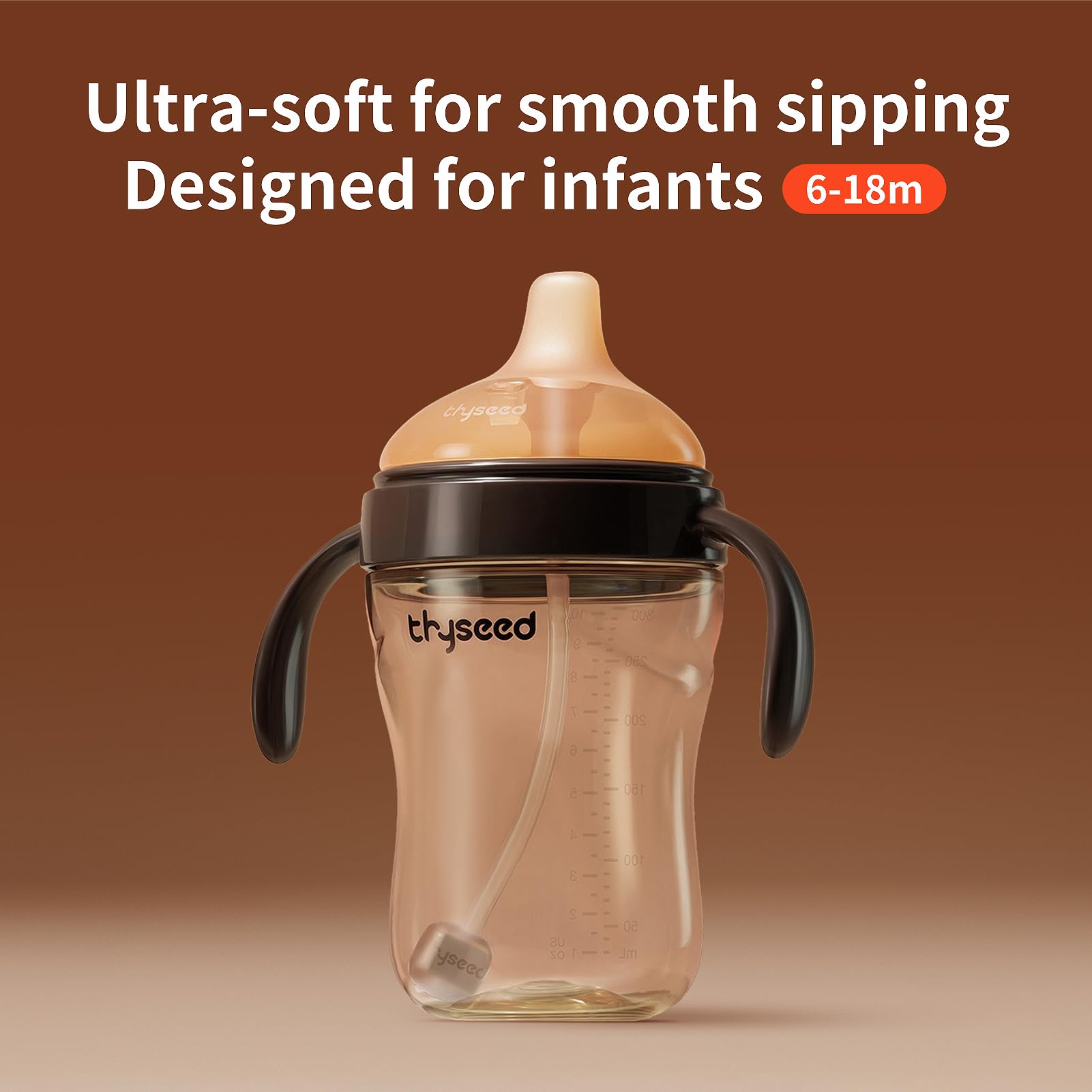 Thyseed no-spill lid demonstrates leak prevention for on-the-go use