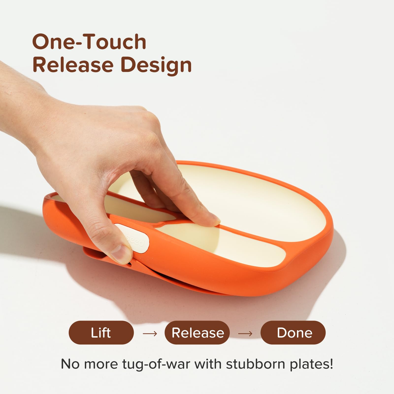 thyseed toddler plates travel-friendly design fits meals on the go